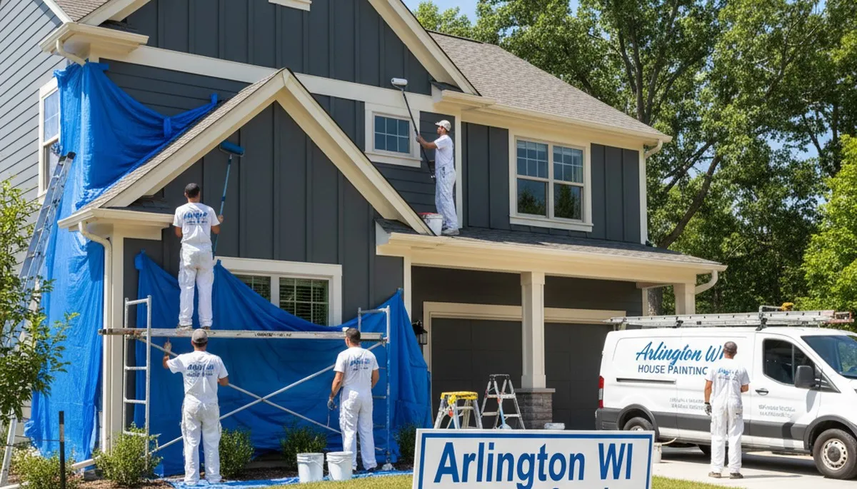 Professional house painting service in Madison, WI for interior and exterior homes
