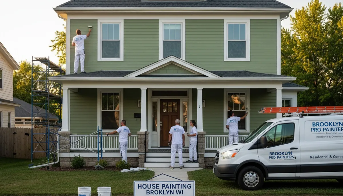 Madison, WI house painters providing professional interior and exterior painting services