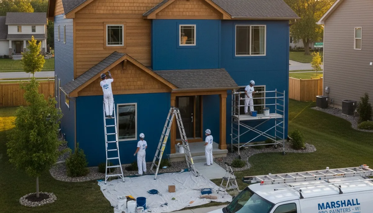 Professional house painting service in Madison, WI for interior and exterior homes